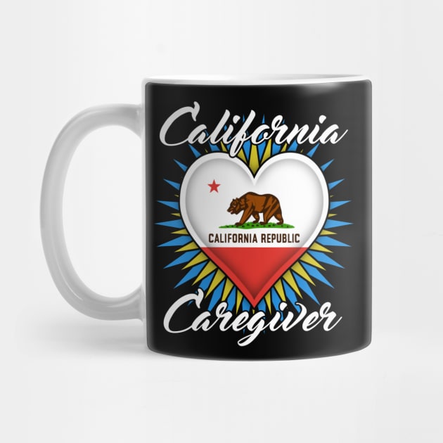 California Caregiver (white font) by WCN Store